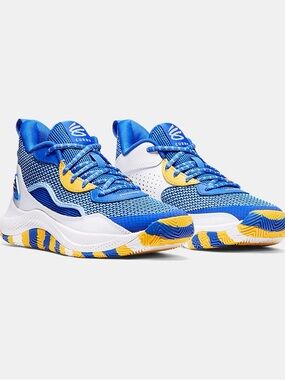 Under Armour Curry 3Z 24 “Warriors “Basketball Shoes Youth Size 6